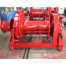 Robust and rust-resistant mooring winch